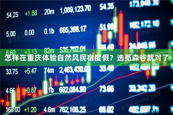 怎样在重庆体验自然风民宿度假？选觅森谷就对了